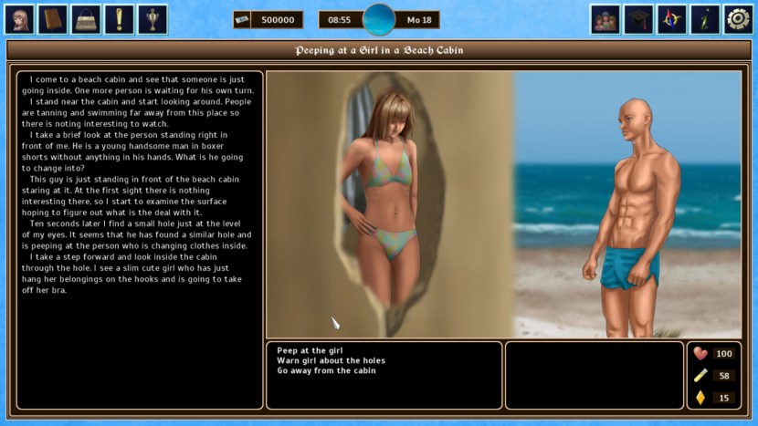 Pauline Akkar and Adel Enel