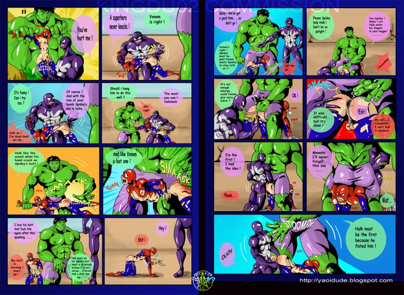 Woman Hulk and Spider Man