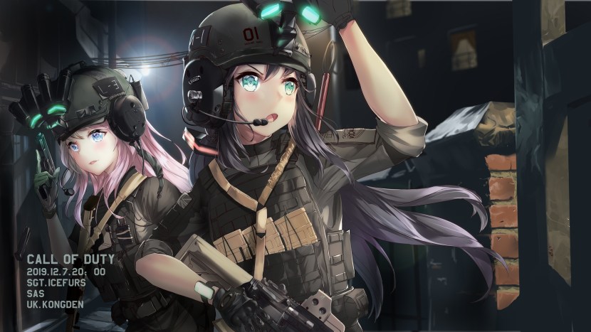 Call of Duty in anime style