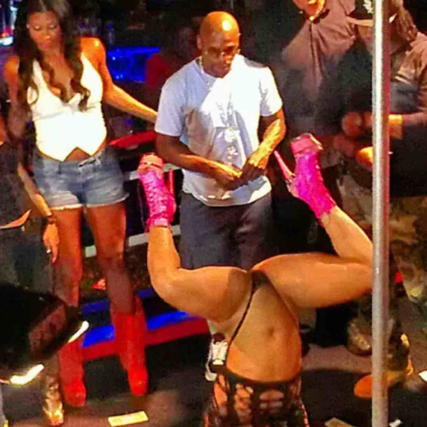 Floyd Mayweather and stripper