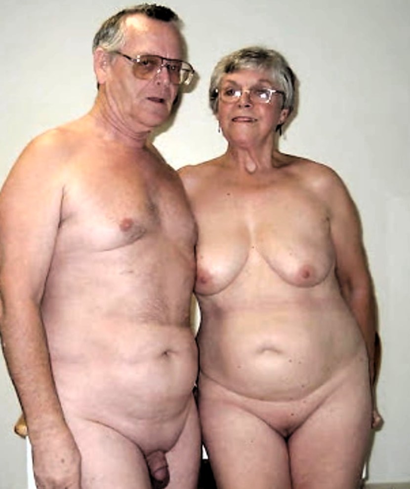 Elderly married couples naked
