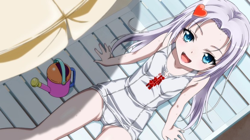 Women aged on the beach