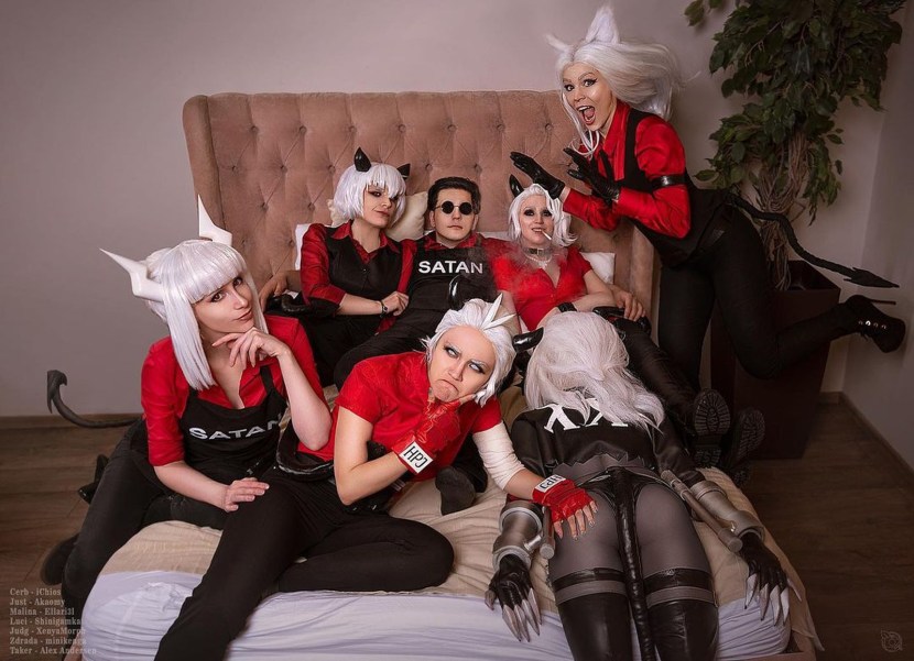 Big boobs of cosplayers