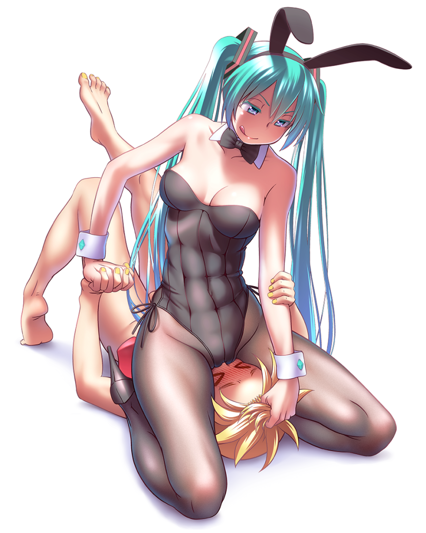 Hentai Hatsuna Miku legs