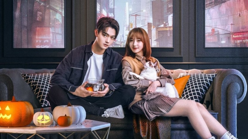 Wet kiss on the lips