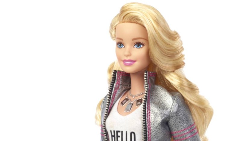 Barbie with chic forms fuck