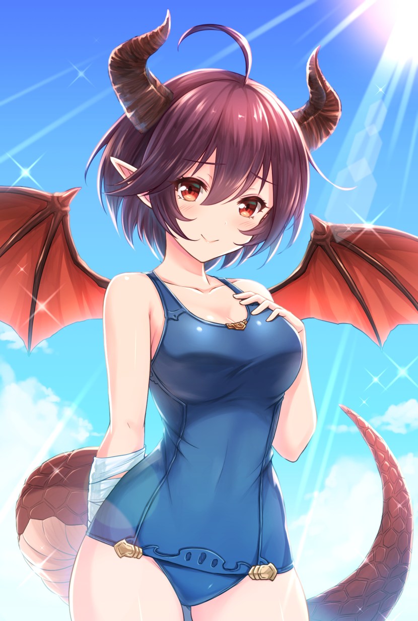 Grea (shingeki no bahamut) echchi art