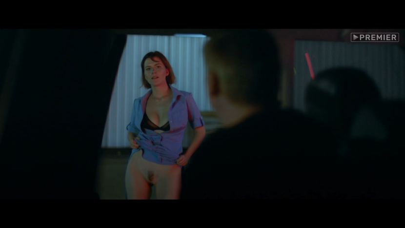 Evgenia Gromova naked in the film Fidelity