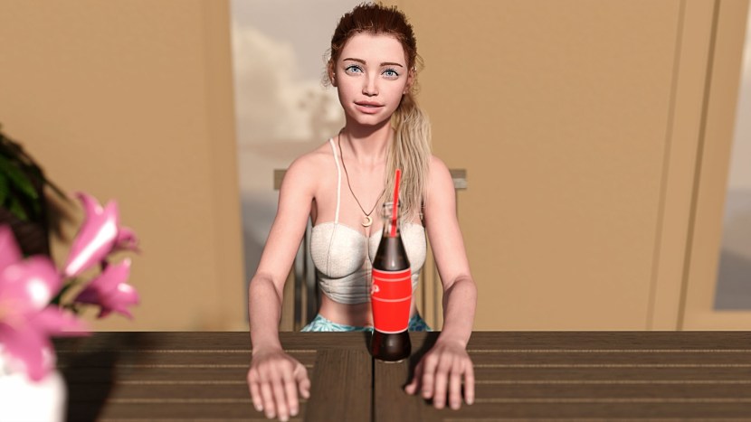 Wallpapers of the girl and car