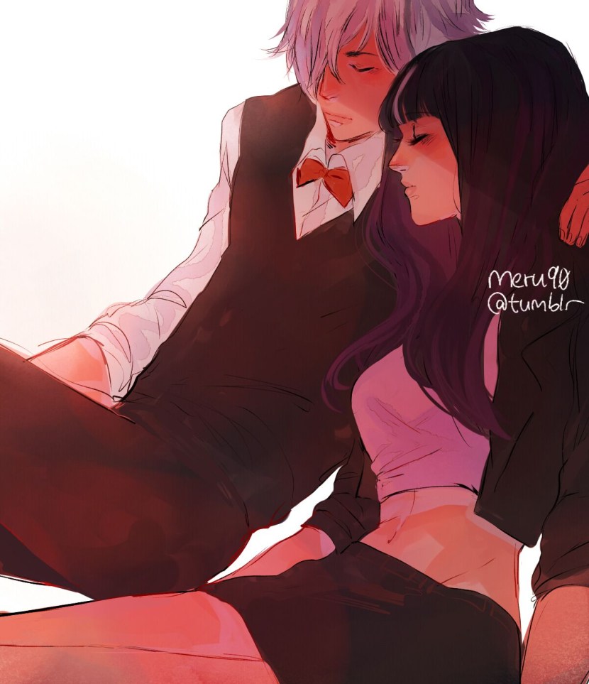 Death Parade Decym and Chiyuki