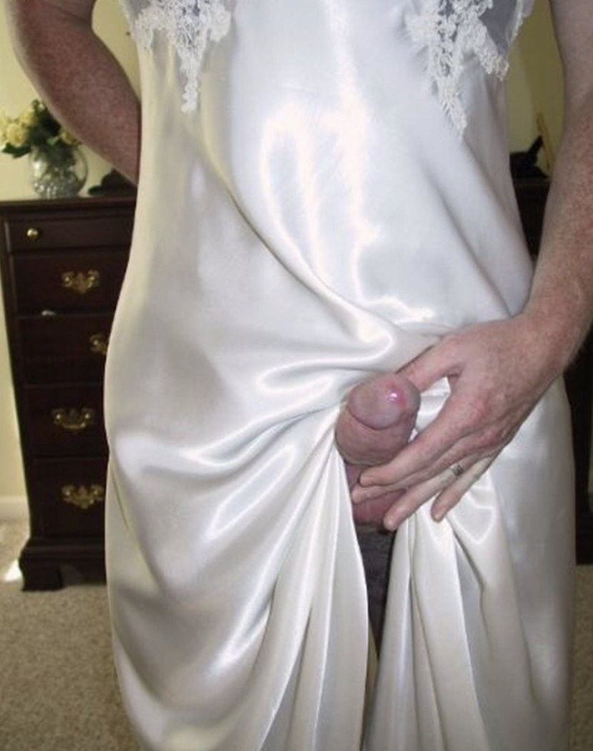 Girls in a transparent peignoir