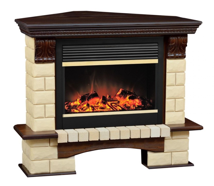 Electric fireplace Alex Bauman Tango Premium Style J Corner