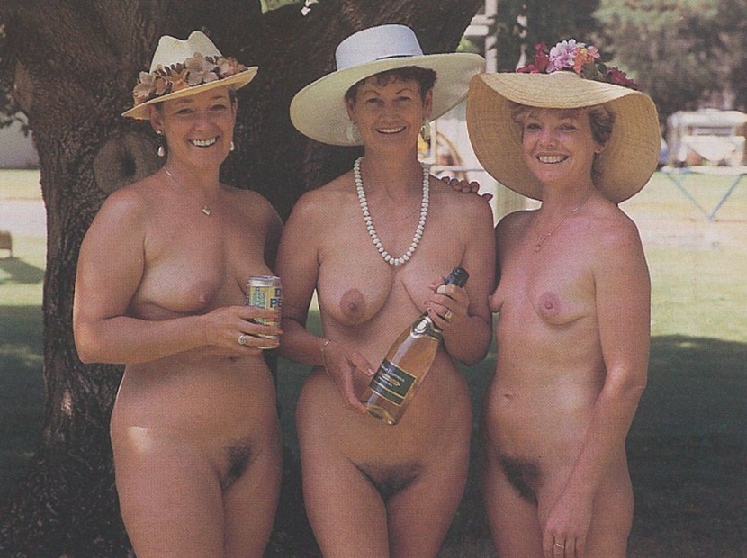 Naked middle -aged women