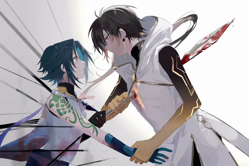 Arts with Xiao from Genshin Impact