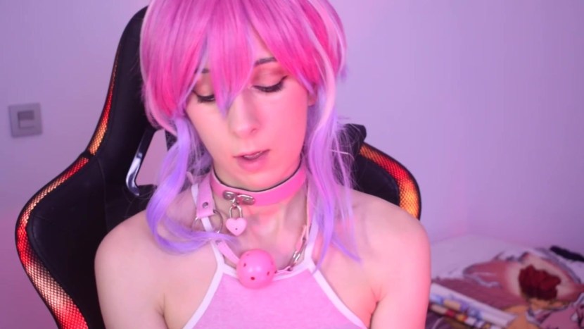 Akhegao cosplay d/va