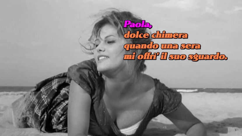 Claudia Cardinal Girl with a suitcase