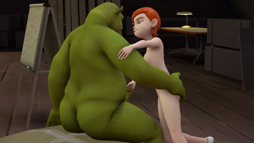 Lord Farkuad and Fion XXX