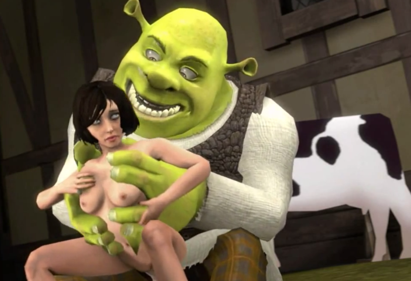 3D Hentai Shrek and Madagascar