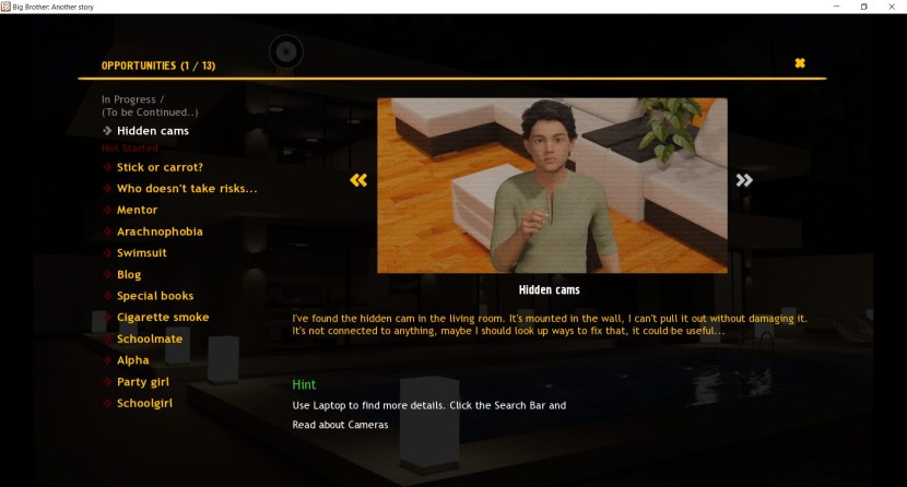 Game Big Brother Another Story