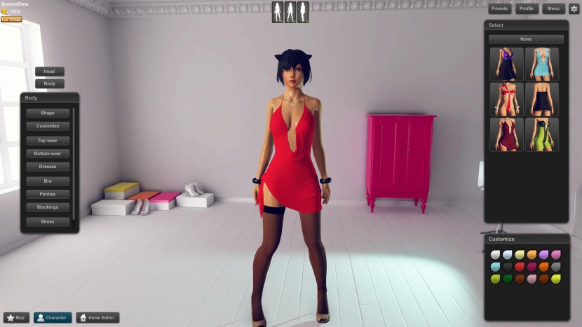 The Elder Scrolls character editor