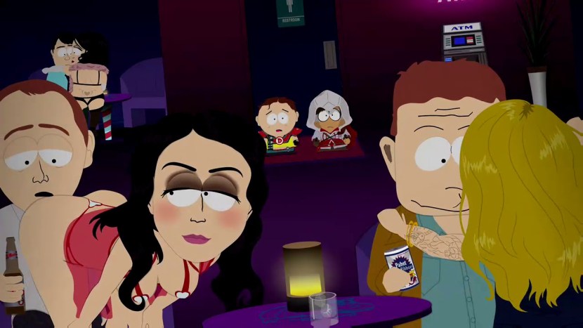 Girls in sexy dresses and stockings