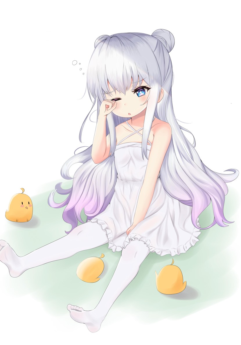 Pregnant girl Anime Lolly