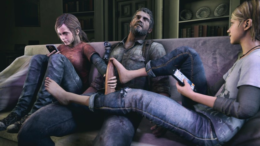 The Last of Us Sarah and Clementine