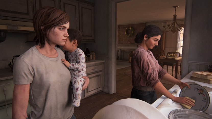 The Last of Us Ellie and Dina