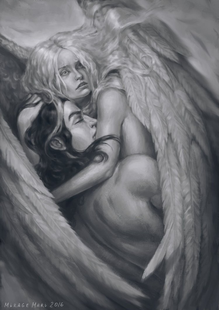Angel and demon