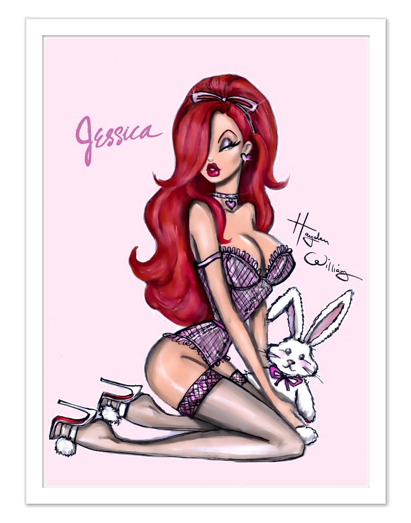 Jessica Rabbit Disney tattoo