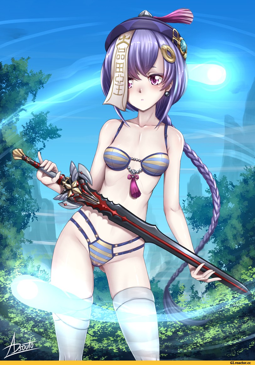 Naked Tsitsi Genshin Impakt