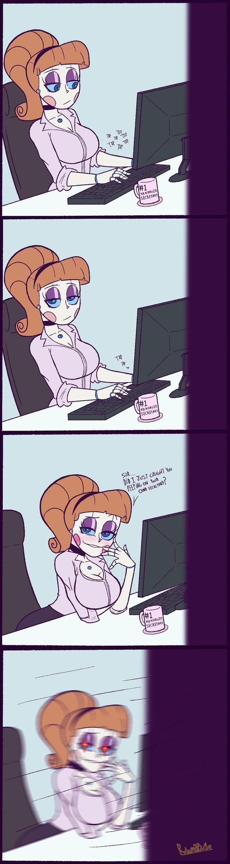 Comic book about the robot maid