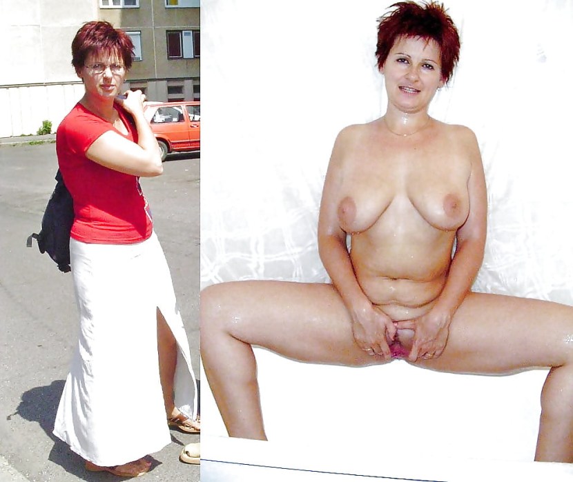 Naked brides after the wedding