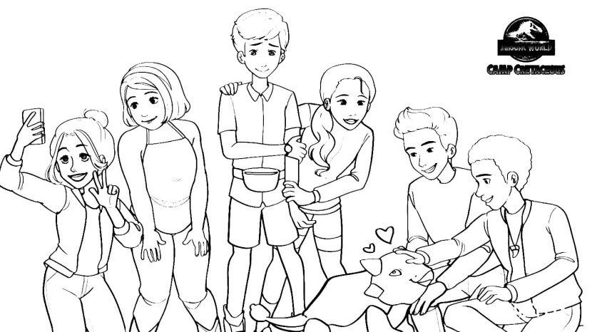 Jurassic world: Cretaceous Camp 2020 series