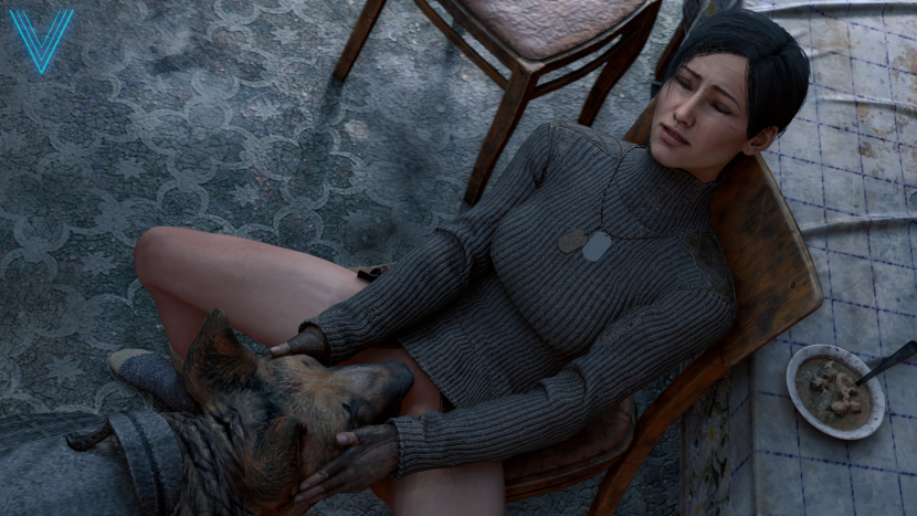 Metro Exodus Anna Naked