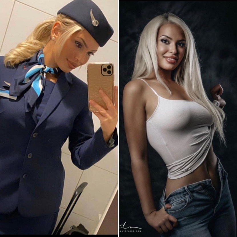 Nikky Thorne in the uniform of Kopa