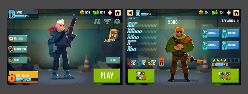 Vagina Levy from the game Bullet Ehzo