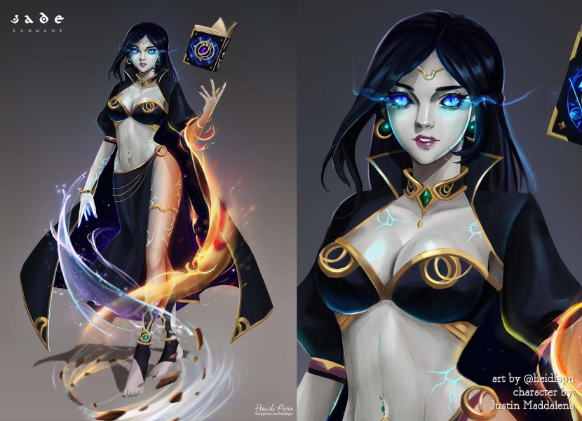 Anime on a black background