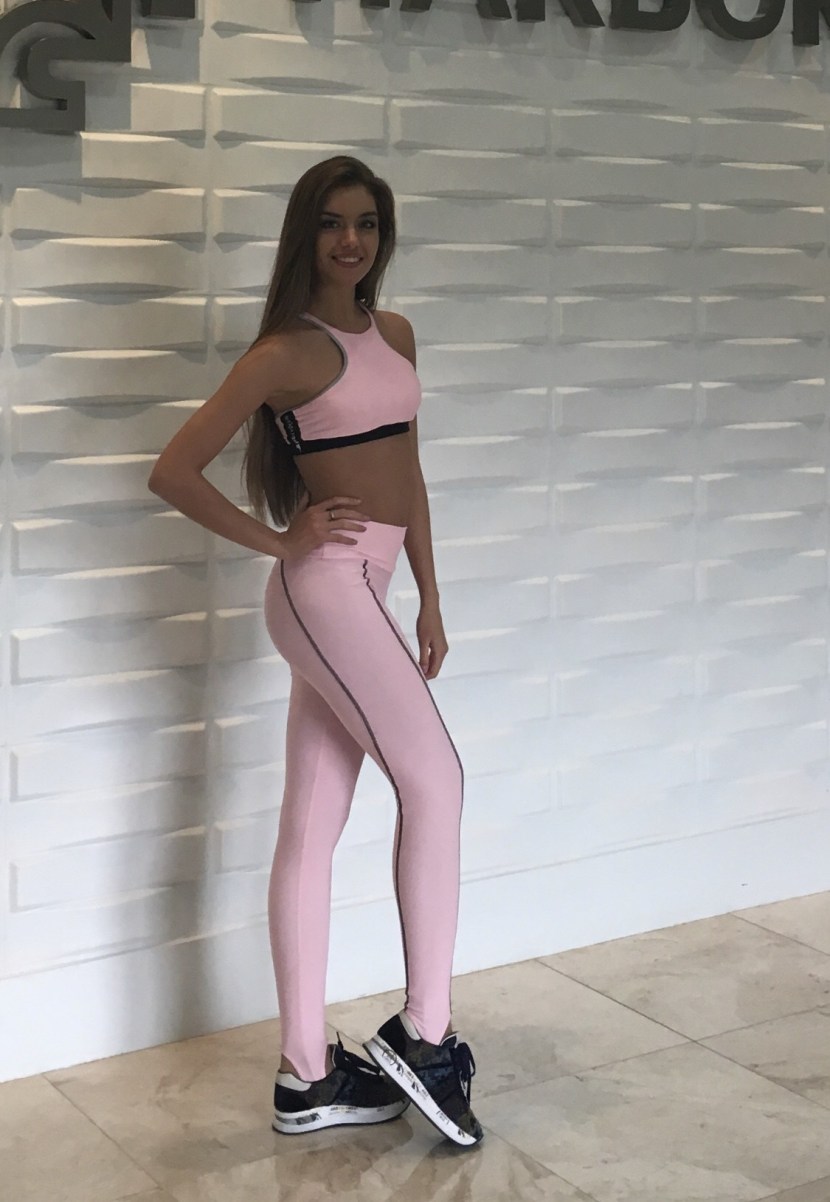 Alexandra Kucherenko in a swimsuit