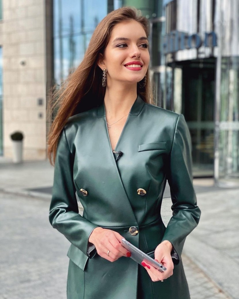 Kucherenko at the Miss Ukraine Competition