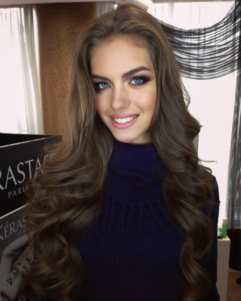 Miss Ukraine 2016 Alexandra Kucherenko with Crown