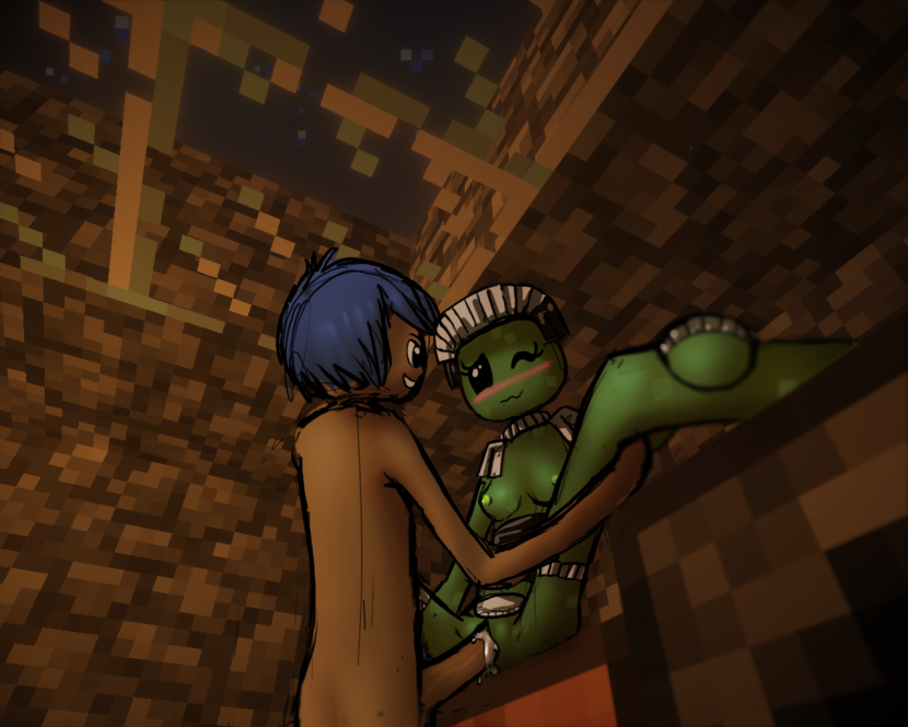 Yaoi hentai minecraft zombie