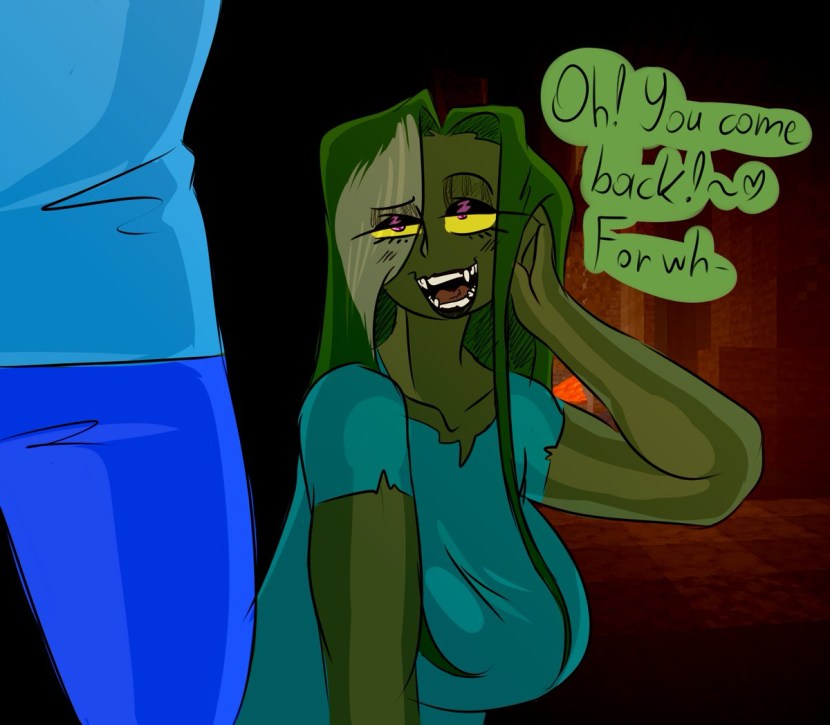 Minecraft Hentai Jenny and Cryper