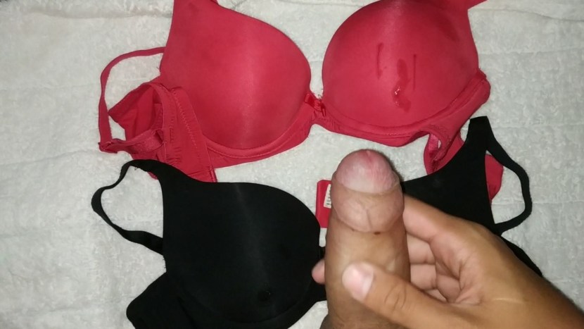 Wife in transparent underpants