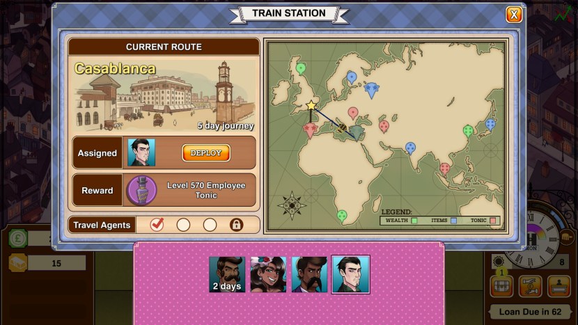 Gentleman Business game