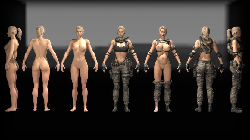 Tifa Lockhart Final Fantasy Hentai 3D GIF