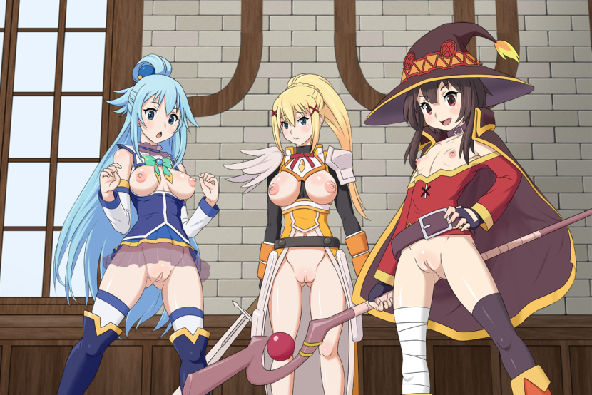 Konosuba Hentai Feyssitting