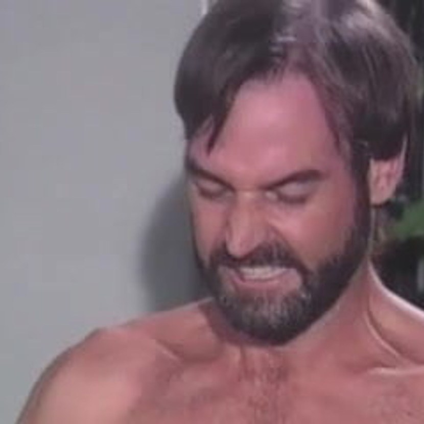 Hot Blonde Reveals Her Big Boobs by The Pool and Makes His Cock Hard