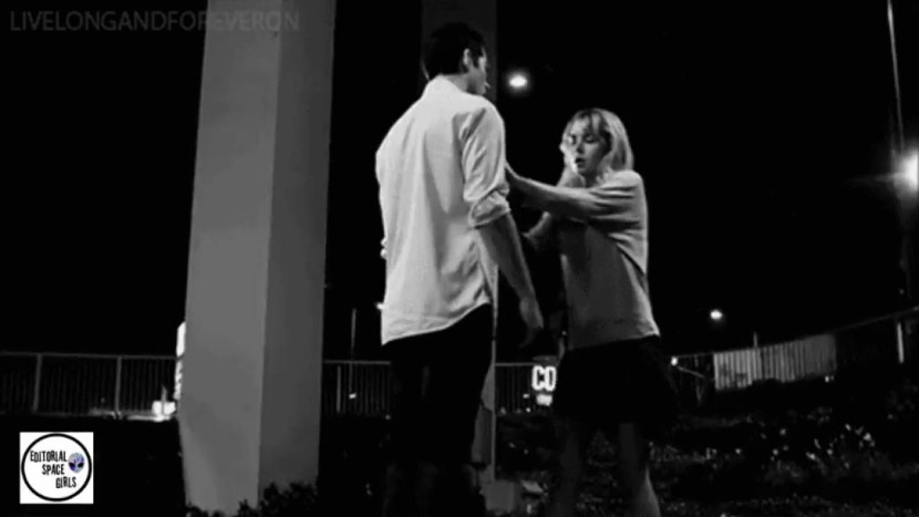 A project of a two -story building with an entrance from the side