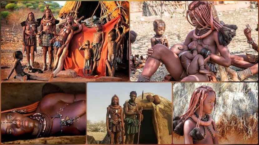 Naked women of wild tribes